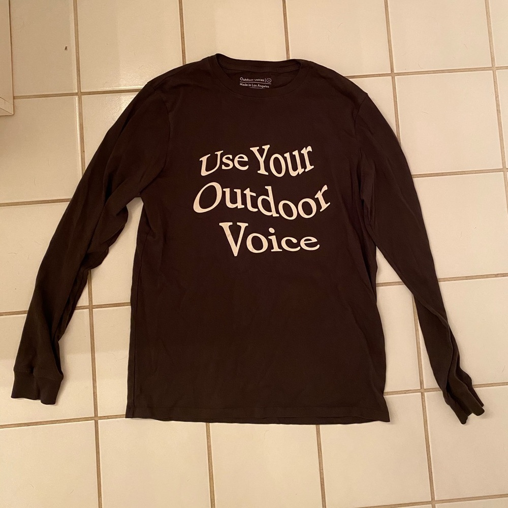 Outdoor Voices ACLU shirt
